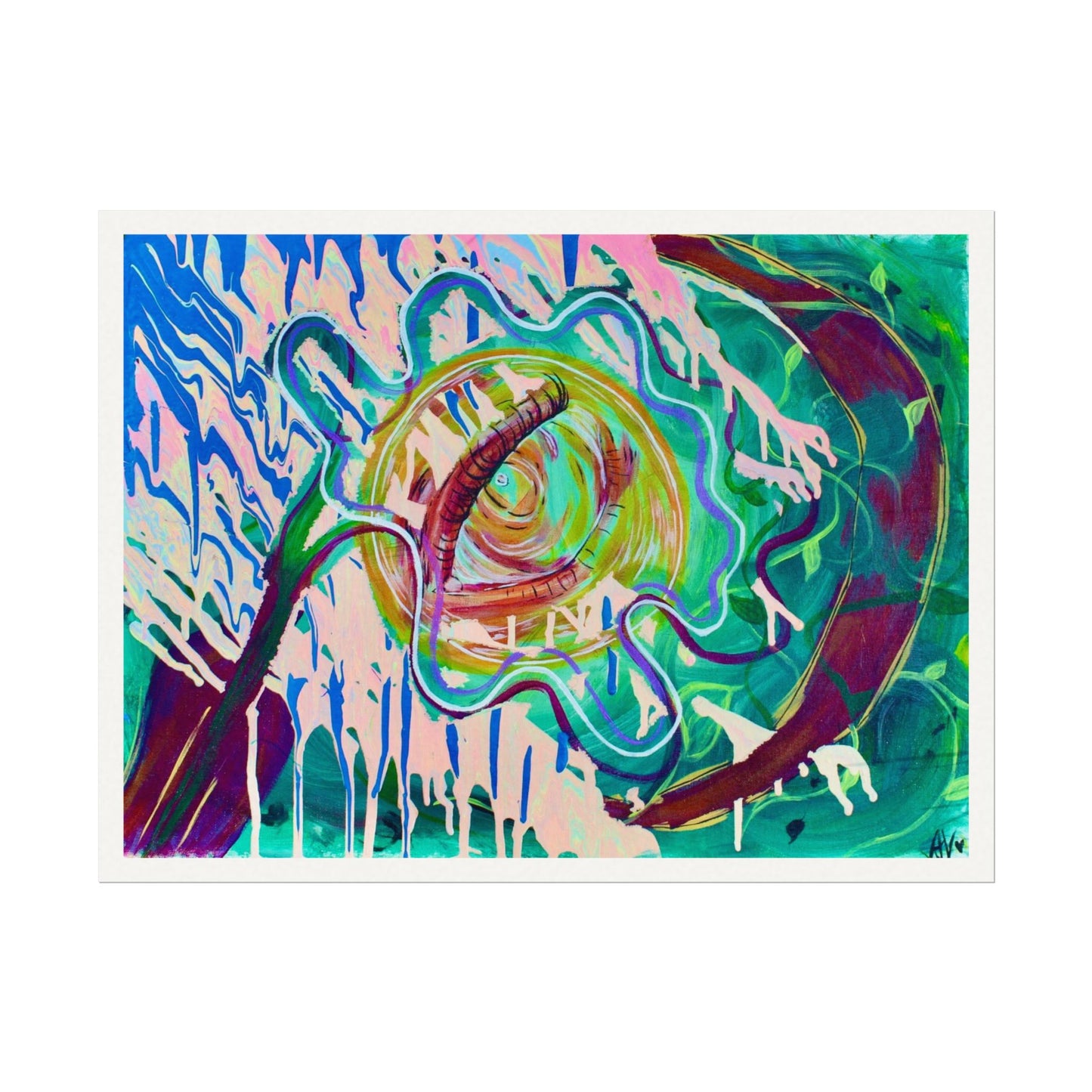 "What Remains" Print