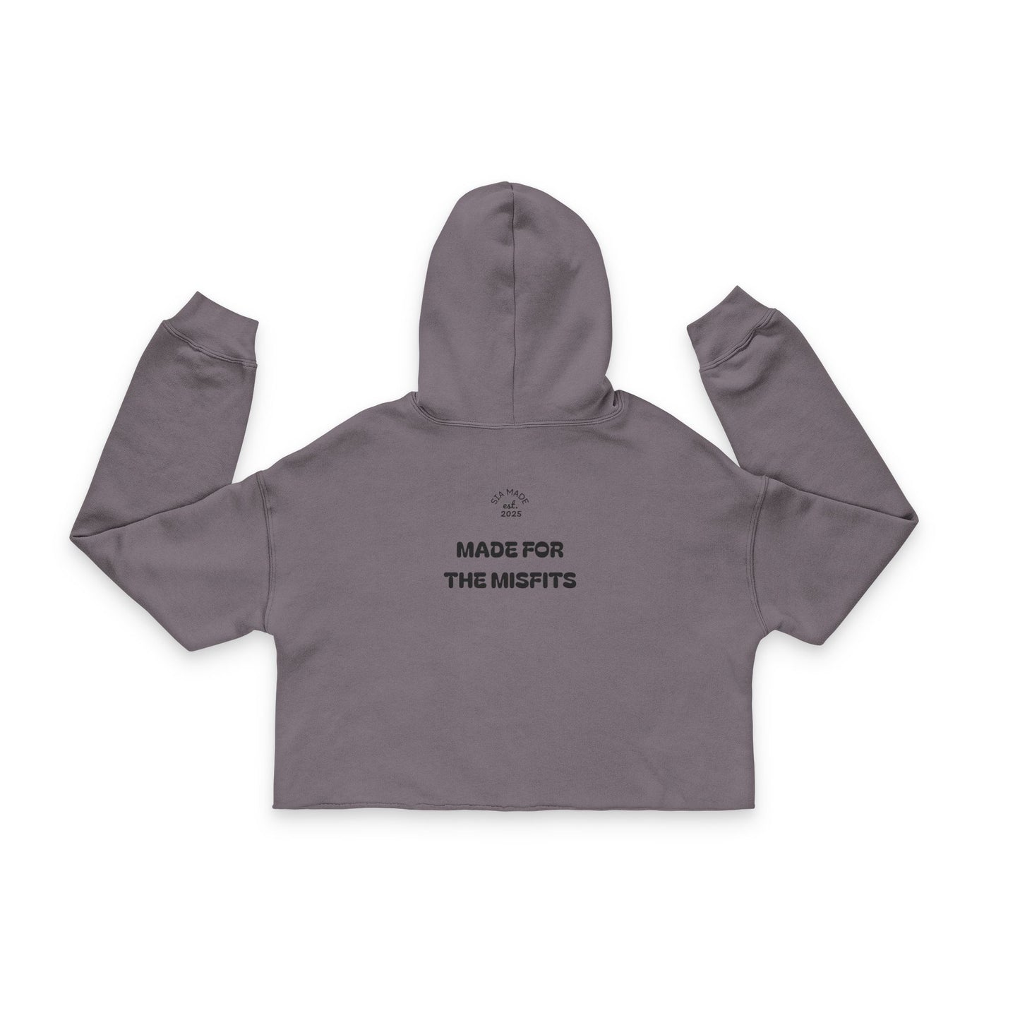 "Worn By The Unheard" Cropped Hoodie