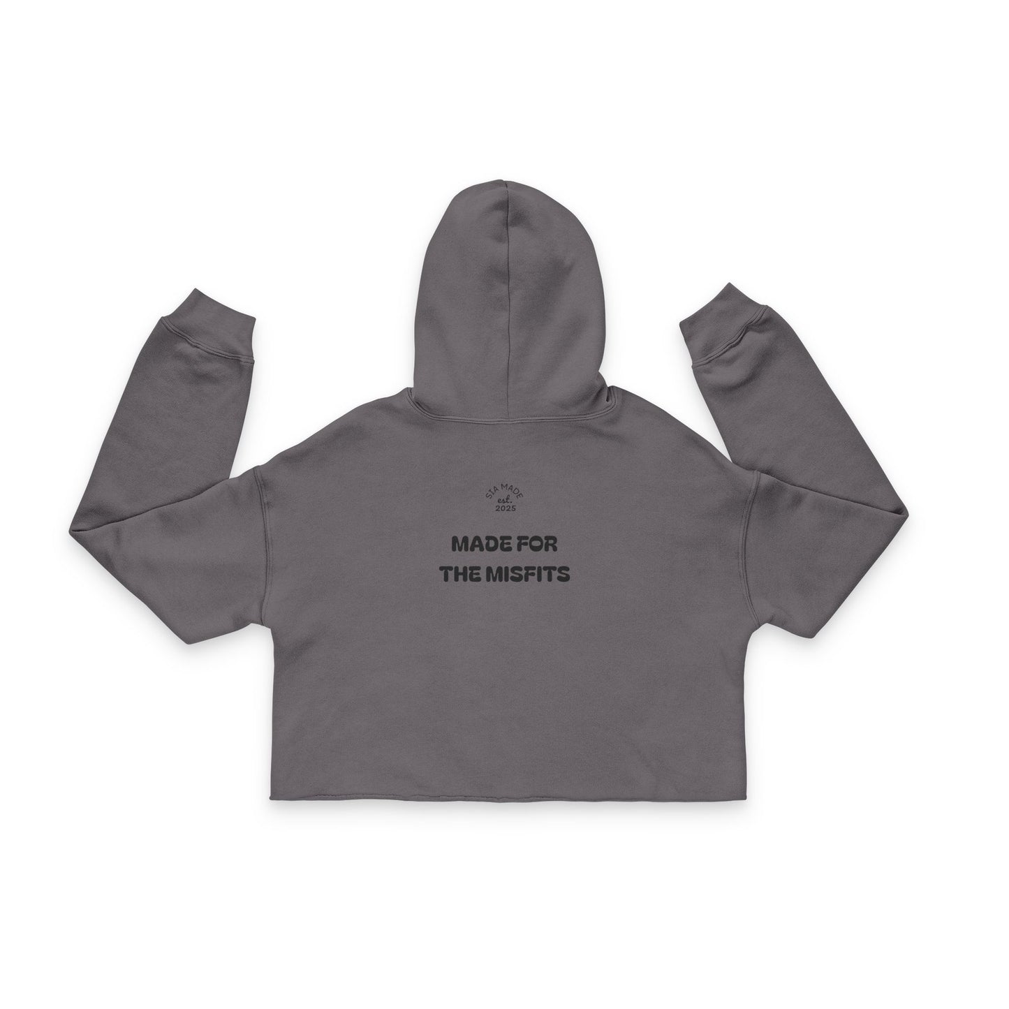 "Worn By The Unheard" Cropped Hoodie
