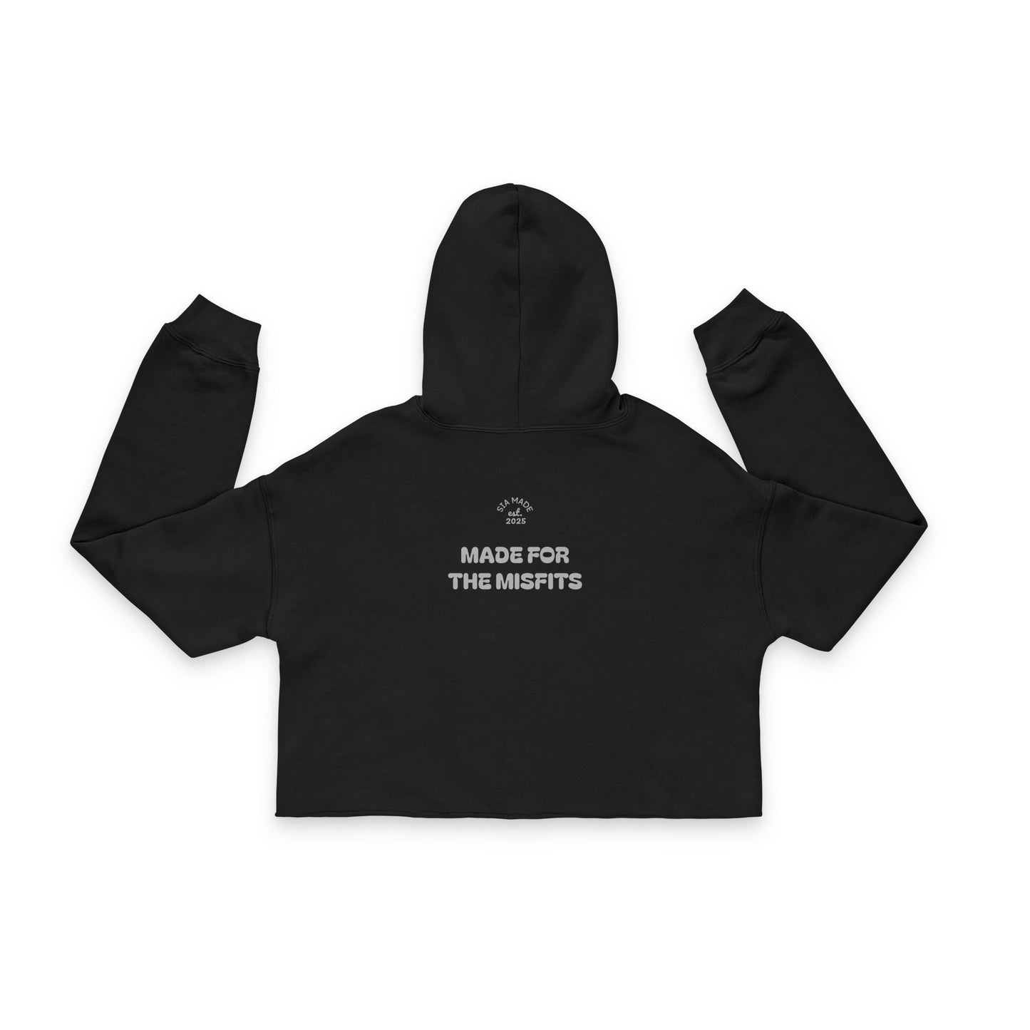 "Worn By The Unheard" Cropped Hoodie
